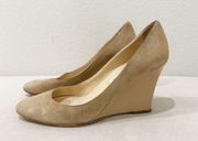 Jimmy Choo Suede Wedge Shoes size 35.5