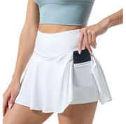 Halara Cloudful Air High Waisted 2-in-1 Side Pocket Cool Touch Tennis Skirt L