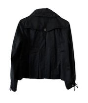 Raincoat Trench Coat Black Nwt