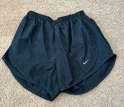 Nike Black Athletic Running Shorts