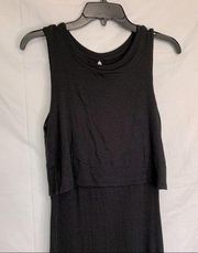 Heartsoul ribbed sleeveless tank maxi dress size medium