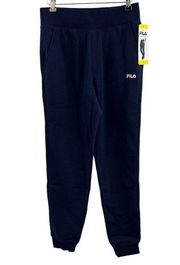 Fila Navy Blue Sweatpant Jogger Size Small New