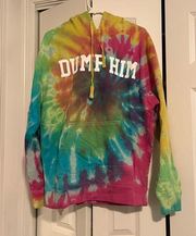 Barstool Sports Dump Him Tie Dye Hoodie