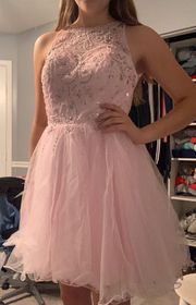 Sparkly Pink Formal Dress 