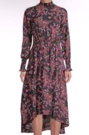 Nanette Lepore size 10 dragonfruit floral dress