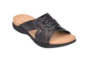 Easy Spirit Meadow Slip-On Sandals in Black Size 5M MSRP $69