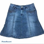 Rewind denim skirt