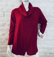 blouse sweater red size 2X excellent condition