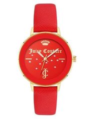 Juicy Couture Red Gold Women Watch One Size