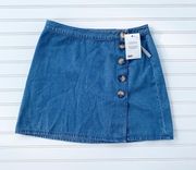 Blue Denim Skirt