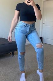 High Waisted Jeans Size 4