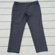 Willi Smith Size 12 Navy Blue Cropped Pants 27.5 in Inseam