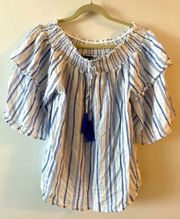 off the shoulder blouse Large