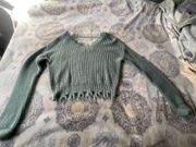 Fringed Sweater