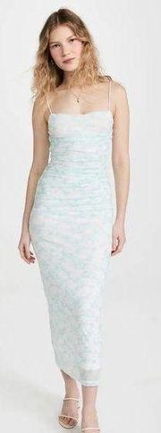 NWT Significant Other Women’s Verona Peppermint Daisy Maxi Dress Size US 10