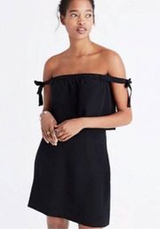 Silk Strapless Dress Black Size 00