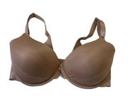 Vanity Fair Brown Underwired Bra Size 36DD | 10i-14