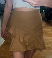 Tan Dress Skort