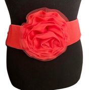 🦋 3/20 NY&CO NWT Red Flower Belt