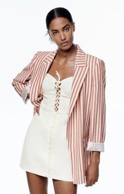 Striped Blazer