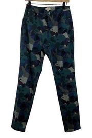 LOGO Lori Goldstein Abstract Print Pants Size 6