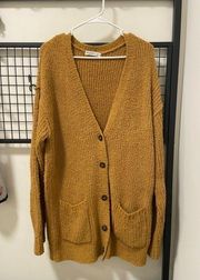 NWOT | Arizona Jean Co. soft fuzzy button-up oversized cardigan —medium