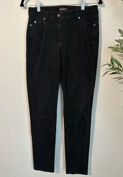 J Mc Laughlin Black‎ jeans skinny leg size 4