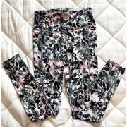 NWT Gaiam OM Fit Floral Legging Size S (active activewear workout yoga pants)