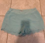 Scalloped Shorts