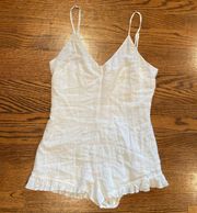 White Romper