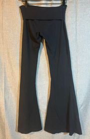 Fold Over Flare Pants