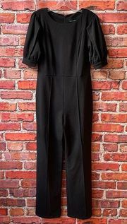 Black Formal  Short Sleeve Jumpsuit