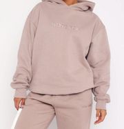 Stay Lifted Oversized Hoodie Cinnamon