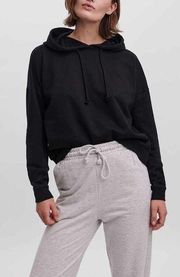 Vero Moda Black Hoodie Sweatshirt Size XS