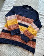 Striped Chenille Sweater