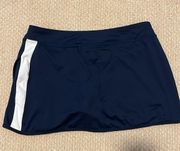 navy golf skirt