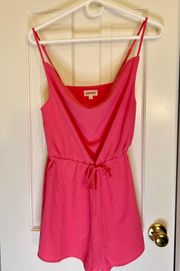 Hot Pink Romper