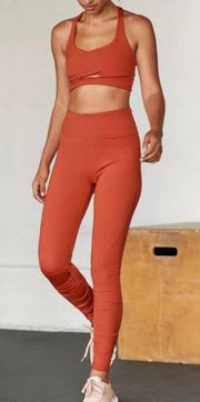 Free People FP Movement Freeform Ankle Legging M Burnt Orange