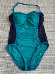 Beach Colorblock One Piece Swimsuit 4