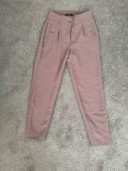 High Rise Ankle Pants