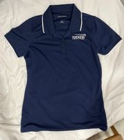 athletic navy top