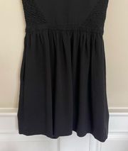 Maje smocked skater dress size 2