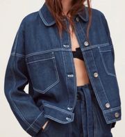 Michel Jean Jacket Top 