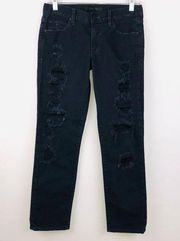 Genetic Alexa Skinny Crop Jeans in Indigo 23