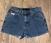 Distressed Vintage Jean Shorts