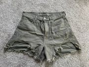 American Eagle High-Waisted Denim Jean Shorts