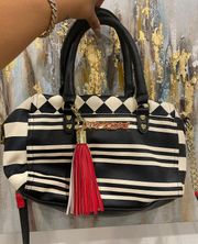 Striped Purse