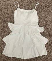 White Graduation Dress