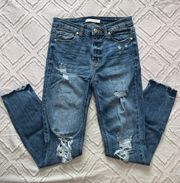 Distressed Skinny Jeans