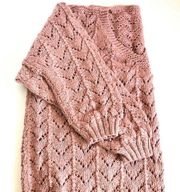 Blush Chunky Oversized  Gypsy Sweater